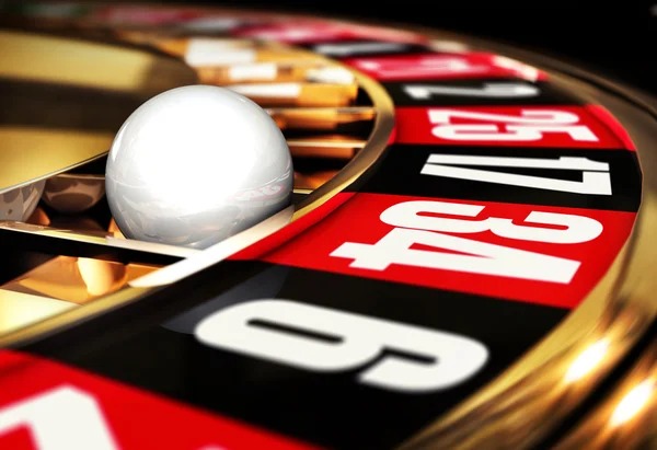 Playtech classic three-reel slot machine display with traditional bell and cherry symbols